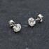 Pre-Owned Platinum 2.15ct Brilliant Cut Diamond Claw Set Stud Earrings 43171360