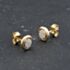 Pre-Owned 9ct Yellow Gold 0.15ct Brilliant Cut Diamond Round Cluster Stud Earrings 43171454