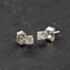Pre-Owned 9ct White Gold 0.25ct Brilliant Cut Diamond Stud Earrings 43171488