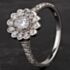 Pre-Owned 14ct White Gold Diamond Cluster Ring 4328545