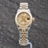 Pre-Owned Rolex Ladies Datejust Gold Dial Two Colour Bracelet Watch 69173