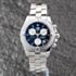 Pre-Owned Breitling Mens Colt Black Dial Silver Bracelet Watch A7338011