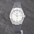 Pre-Owned OMEGA Ladies Constellation Grey Leather Strap Watch 131.13.34.20.02.001