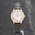 Pre-Owned OMEGA Ladies De Ville Prestige 18ct Gold Green Leather Strap Watch 434.58.28.60.55.002