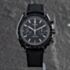 Pre-Owned OMEGA Mens Dark Side Of The Moon Black Fabric Strap Watch O31192445101007