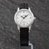 Pre-Owned Montblanc Ladies Boheme White Dial Leather Strap Watch 111055