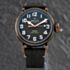Pre-Owned ZENITH Mens Pilot Extra Special Green Leather Strap Watch 29.2430.679