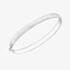 9ct White Gold Diamond-Cut Bangle 5.32.0779