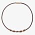 Esprit Rose Gold Plated Cubic Zirconia Twist Necklet ESNL92244B390