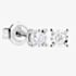 9ct White Gold Diamond 0.12ct Stud Earrings A4894D-9W-012G