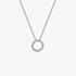 Hot Diamonds Striking White Topaz Circle Pendant DP661