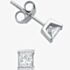 9ct White Gold 0.75ct Diamond Stud Earrings E1179W/75 DIA
