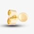 9ct Yellow Gold Ball Single Stud Earring SE068 (1X SINGLE EARRING)
