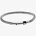 Emporio Armani Mens Essential Silver Tone Braided Bracelet EGS1623040