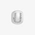 Lovelinks Sterling Silver Cubic Zirconia Initial U Bead