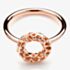 Rachel Galley Allegro Rose Gold Plated Loop Ring A300RGMD 
