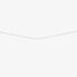 Silver 18 Inch Fine Diamond Cut Curb Chain N205