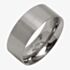 Ti2 Titanium 8mm Satin Flat Court Ring T.LR844.G