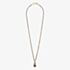 SENCE Bernadette Gold Plated Red Quartz Pendant V284