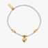 ChloBo Ladies Silver & Gold Golden Moments Of Love Bracelet GMBVAL25