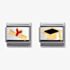 Nomination CLASSIC Gold Graduation Celebration Charm Set NOM-BND-102