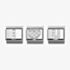 Nomination CLASSIC Silvershine I Love You Charm Set NCB010