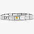 Nomination CLASSIC Composable Gold Rainbow Heart Bracelet 030000 + 030272/54
