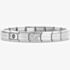 Nomination CLASSIC Composable Silver Cubic Zirconia Butterfly Bracelet 030000 + 330304/35
