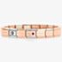 Nomination CLASSIC Rose Gold July Ruby Bracelet 430508/07