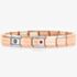 Nomination CLASSIC Rose Gold February Amethyst Bracelet 430508/02