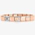 Nomination CLASSIC Rose Gold March Aquamarine Bracelet 430508/03