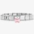 Nomination CLASSIC Pink Butterfly Charm Bracelet 030604/11 & 530300 SI