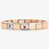 Nomination CLASSIC Family Heart House Charm Rose Gold Bracelet 430202/11 & 530301 SI 011