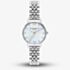 Olivia Burton Mother Of Pearl Silver Bracelet Watch 24000168