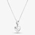 Rosa Lea 30 Heart Dangle Charm Necklace