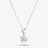 Rosa Lea 50 Pave Heart Dangle Charm Necklace