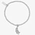 ChloBo Cute Feather Heart Charm Bracelet SBCC596