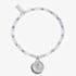 ChloBo Ladies Ecliptic Aura Moonstone Moon & Star Beaded Bracelet SBXMAS24