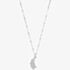 ChloBo Heart In Feather Bobble Chain Necklace SNBB596