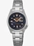 Seiko 5 Sports Compact Silver & Blue Watch SRE003K1