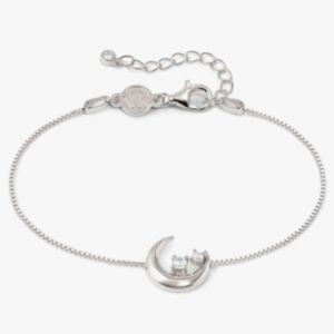 Nomination 242601/022 Dream Beats Silver Zirconia Moon Bracelet