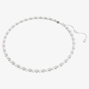 Swarovski 5689623 Matrix Tennis White Crystal Necklace