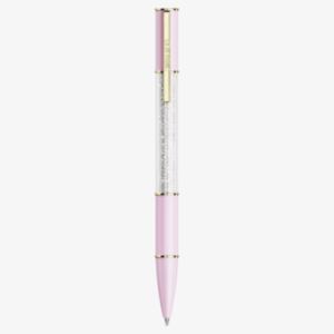Swarovski 5693725 Crystalline Lustre Gold Tone Plated Pink Pen