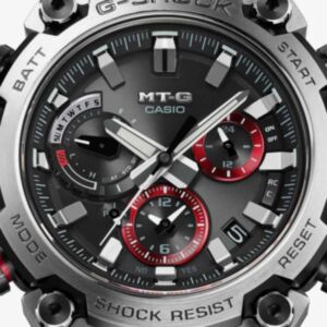 Casio G-Shock MTG-B3000 Series Black Rubber Strap Smartwatch MTG