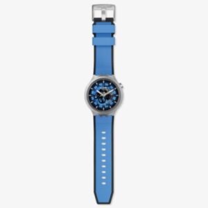 Swatch SB07S106 Big Bold Irony Skeleton Dial Mens Watch