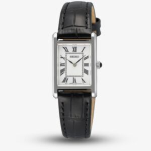 seiko classic dress Men`s Quartz Cream Dial Stainless Steel Watch