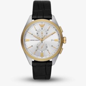 analog watch white armani mens watch