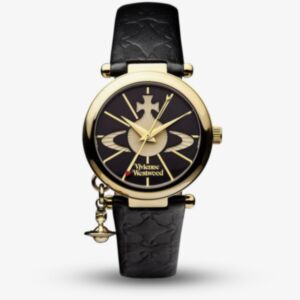 Vivienne Westwood VV006BKGD Orb Black Dial Ladies Watch