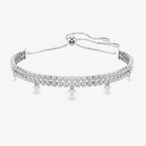 Swarovski 5720870 Capsule 2 Row White Crystal Bracelet