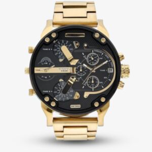 Diesel DZ7333 Chronograph Gold Dial Mens Watch